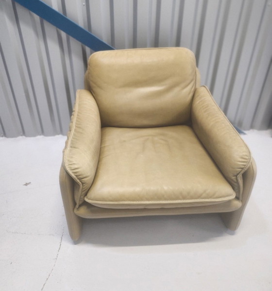 Image 1 of Fauteuil De Sede Fauteuil en cuir Ds61