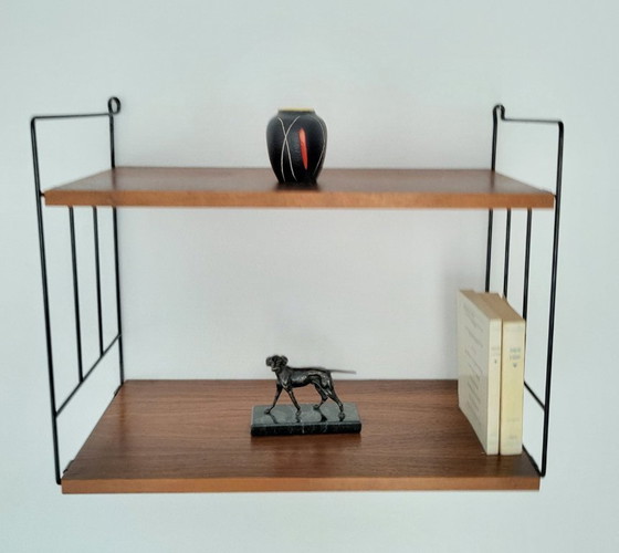 Image 1 of Skandinavisches STRING Teakregal 70'