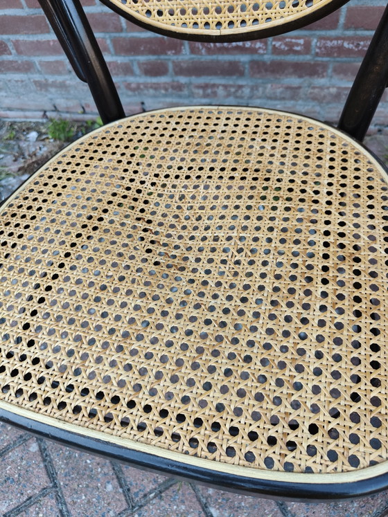 Set di 4 poltrone originali Thonet 215 RF in legno curvato – Design vintage – Sedie da pranzo, Wood (photo 4 of 8)