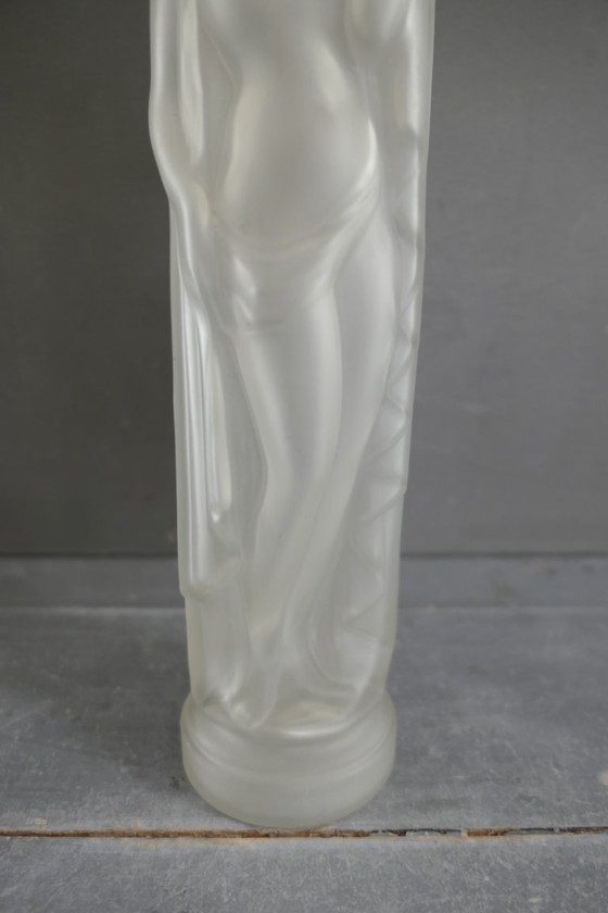 Image 1 of Jugendstil-Likörflasche "Rebecca am Brunnen"