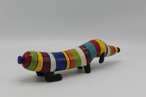 Rainbow Dachshund
