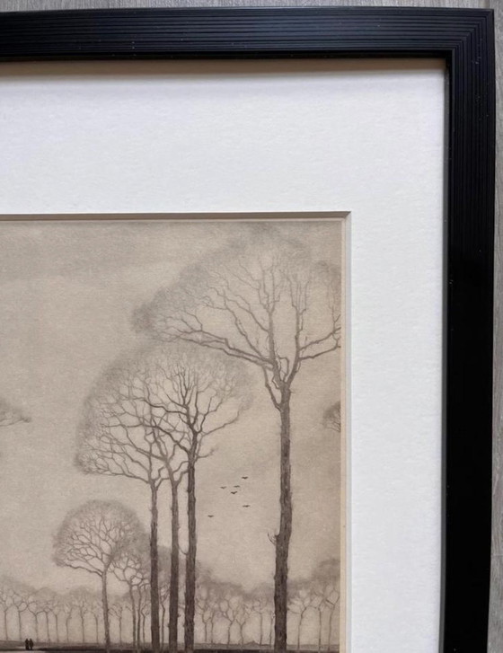 Image 1 of Jan Mankes 1889-1920 / Heliogravure Bomenrij 1927