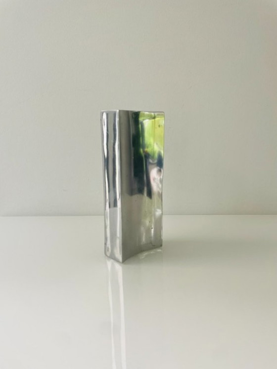 Image 1 of Modern stainless steel design vase with 3 openings