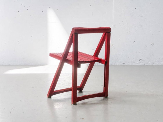 Chaise pliante vintage pour enfant Trieste, conçue par Aldo Jacober pour Alberto Bazzani, années 1960 (photo 2 of 8)
