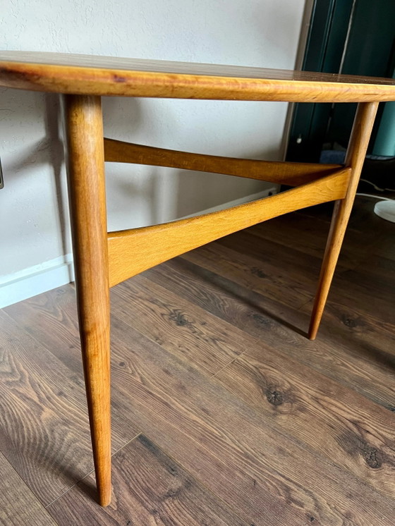 Zeldzaam! Mid Century Bijzettafel, Karl-Erik Ekselius voor JOC Vetlanda, jaren 60 Scandinavisch Modern (photo 10 of 10)