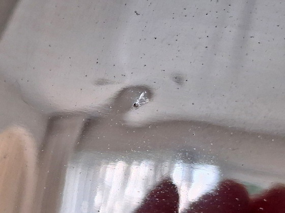 Image 1 of mushroom table lamp chrome