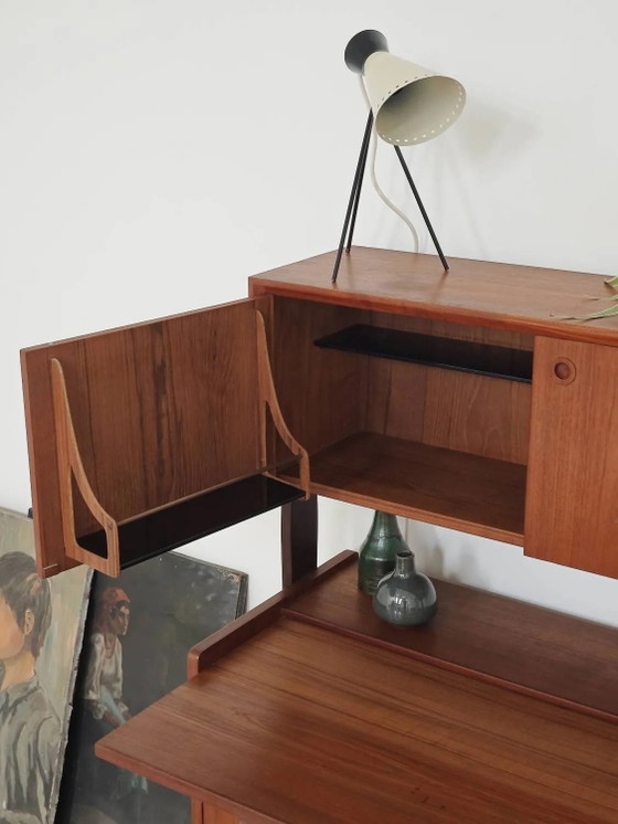 Toeletta/Scrivania di Poul Volther per Orum, Samcom Denmark – Tolette, Wood, Scandinavian (photo 16 of 22)