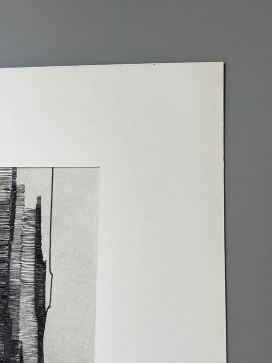 Image 1 of Eugène Eechaut (1928-2019) - inkt op papier, 1972