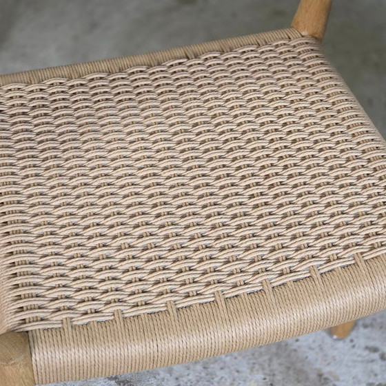 4x Niels Møller modèle 84 Chaise de salle à manger danoise en chêne savonné – J.L. Møller Møbelfabrik (photo 16 of 21)