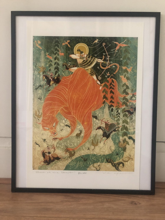 Image 1 of Stampa giclée dell&#39;acquaforte Victo Ngai 13&quot;x19&quot;