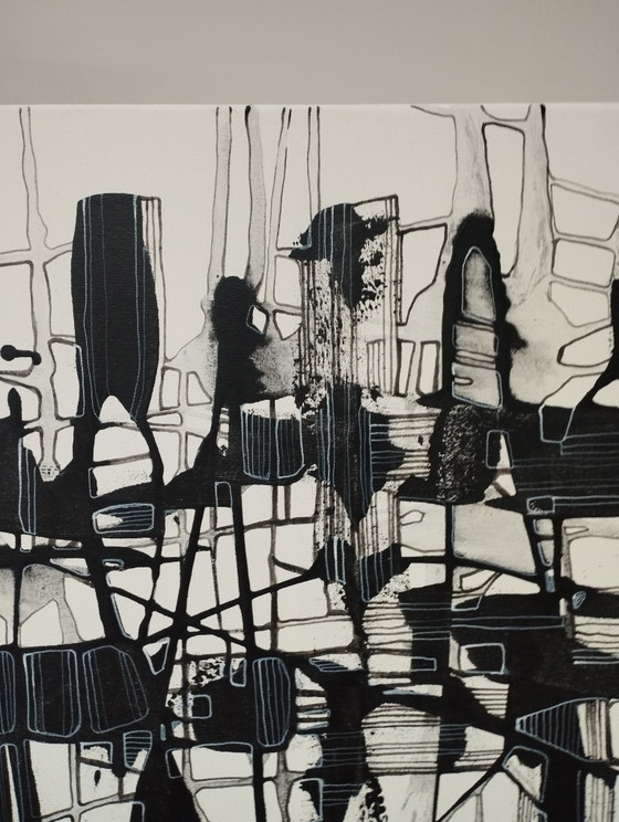 Antadze Abstract Composition XXL – Paintings & Drawings, Canvas (photo 13 of 14)