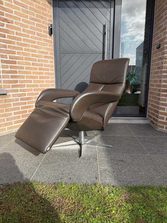 Poltrona relax Jori Symphony Konia Tortora molto recente Come NUOVA!!, Poltrone, Pelle, Marrone (foto 7 di 15)