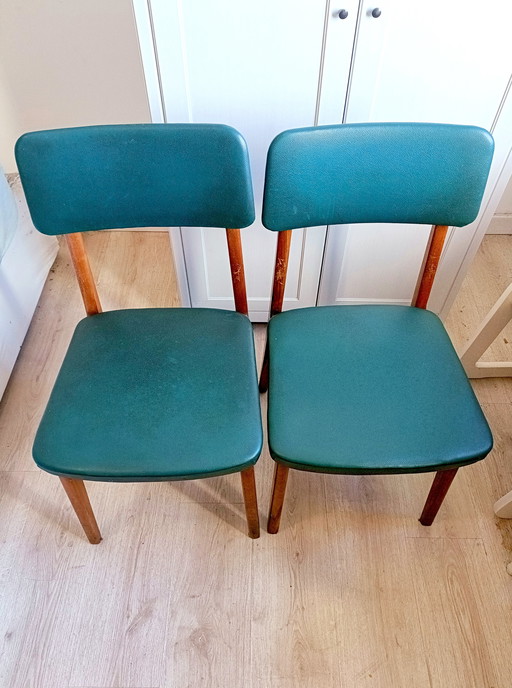 Paire de chaises Anonima Castelli des années 1960