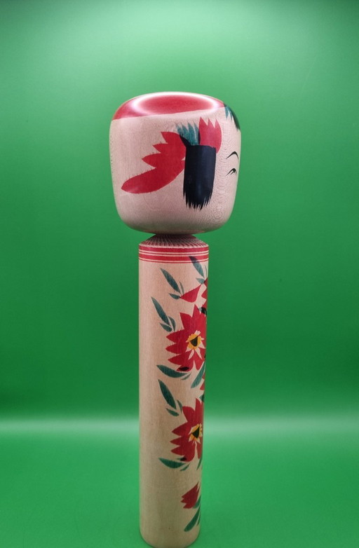 Belle kokeshi Yamagata de Kiyoshi Kobayashi – decoratieve objecten, Wood (photo 2 of 6)