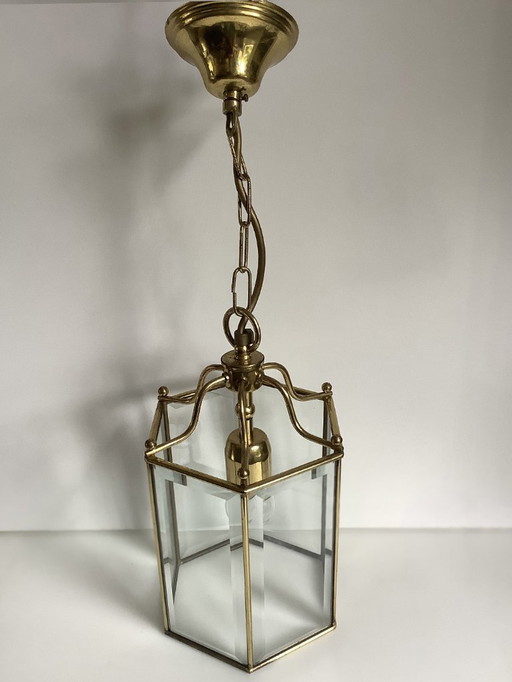 Lampe-lanterne vintage EF Frantzen