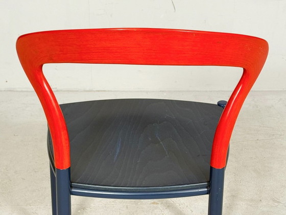 Image 1 of HARTMUT LOHMEYER. per Kusch+Co, set di 4 sedie/sedie Lotus, Germania, anni '80