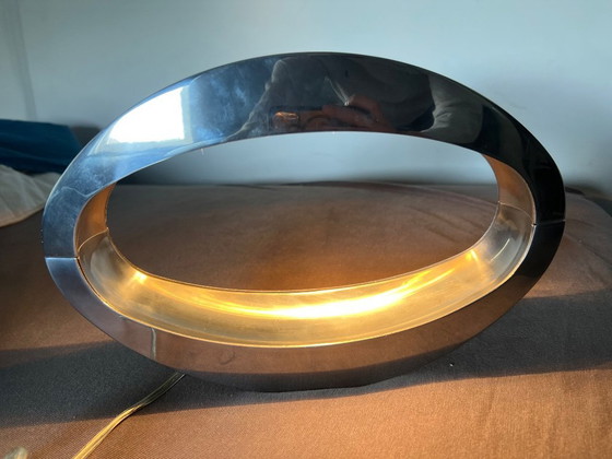 Image 1 of Designer Table Lamp Massive Berio – Chrome – Vintage/Space Age