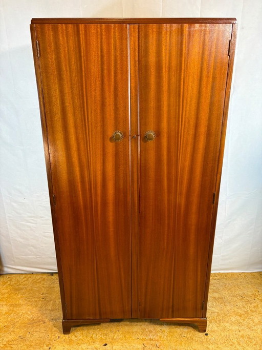 Mid Century Retro Teak Wardrobe by McIntosh (Circa 1960)  A stylish mid century modern teak wardrobe by the renowned British fur