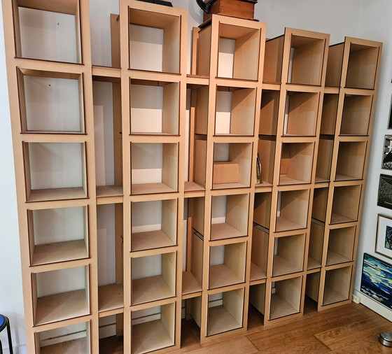 Image 1 of TWU compartment cabinet cube block bookcase