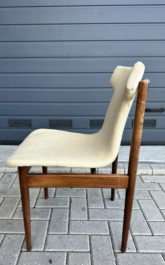 Image 1 of 6 sedie da pranzo Fristho dal design vintage