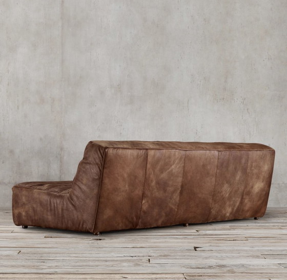 RH 7' Chelsea Divano in Pelle Marrone Condizioni Perfette, Restoration Hardware, Divani 3 posti, Tessile (foto 3 di 6)