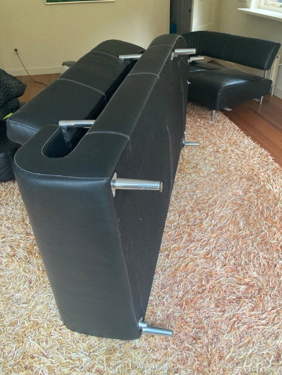 Image 1 of Vol de Rêve van Leolux; hoekbank, kussens en hocker.