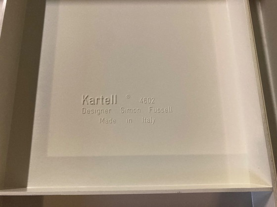 Image 1 of 2x Cómoda/mesita de noche Kartell 4602 Simon Fussel