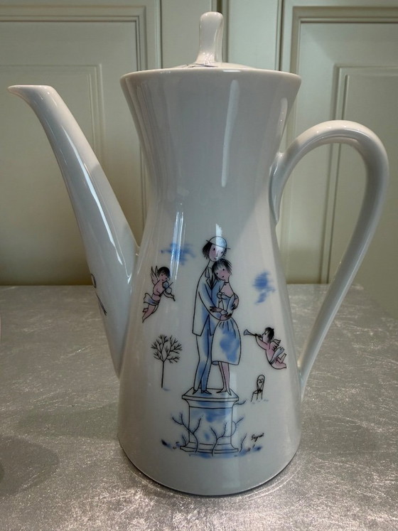 Rosenthal Raymond Peynet – raro servicio de café de 15 piezas para 6 personas – Mid Century 1950s/60s – Loza (photo 8 of 21)