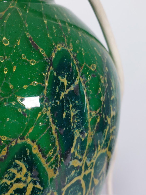 Image 1 of Paire de lampes de table WMF Ikora, verre doublé, chrome, Karl Wiedmann 1930