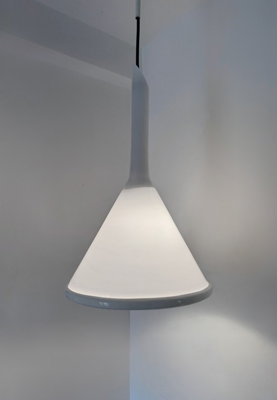 Image 1 of Lampada a sospensione in vetro di Murano degli anni '70