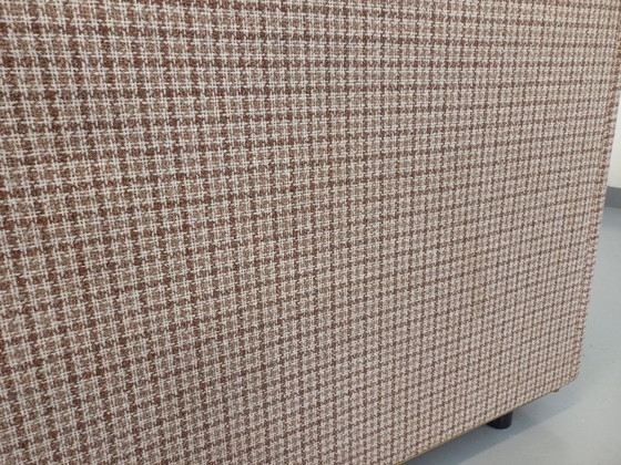 Image 1 of Large vintage armchair upholstered in wool fabric from the 1970s