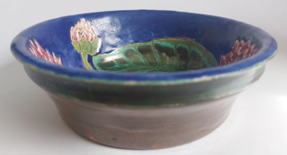 Image 1 of Leo Muysken (1907-1984) - Earthenware - Vase and Bowl