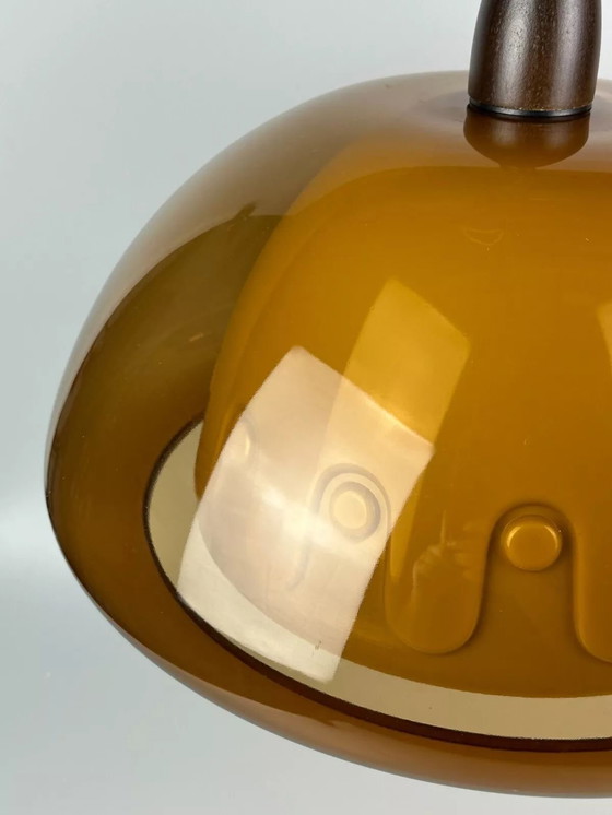 Image 1 of Lampada da soffitto anni '60 e '70, lampada a sospensione, acrilico, plastica, metallo, design spaziale