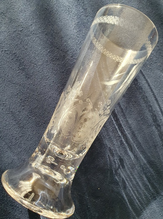 Image 1 of Gegraveerde bierglazen (voor verzamelaars)