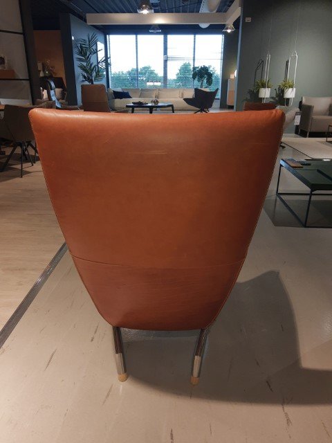 Foxx Cognac Armchair Label – Fauteuils, Leather, Design (photo 2 of 4)