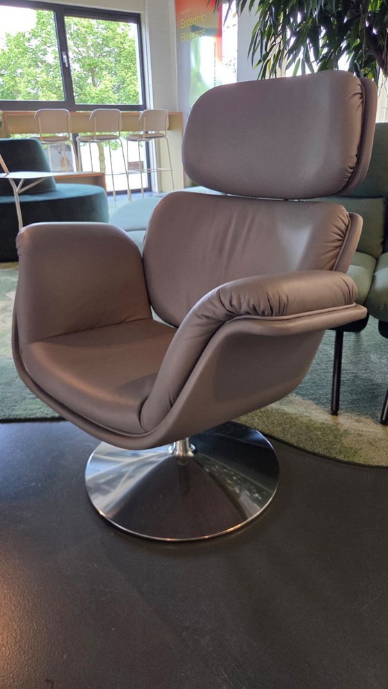 Image 1 of Artifort F550 Tulpen-Sessel von Pierre Paulin (mit Hocker)