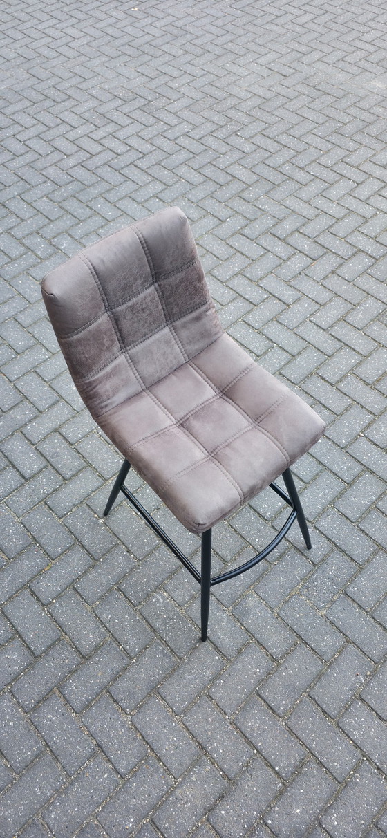 Image 1 of Tabourets de bar (2) anthracite, super bonne qualité !