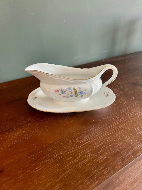 Mid Century Lengsfeld Porseleinen Sauskom, voormalige DDR, jaren 60 Ostalgie Stuk – Servies, Porcelain (photo 5 of 8)