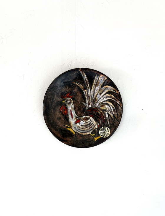 Keramik-Wandteller, Ruscha Keramik ‘60 – Wanddekoration, Ceramic (photo 6 of 6)