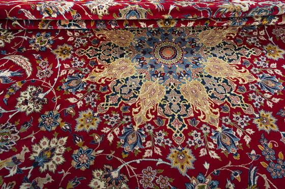 Image 1 of Handgeknüpfter Isfahan Orientteppich – 435 x 315 cm