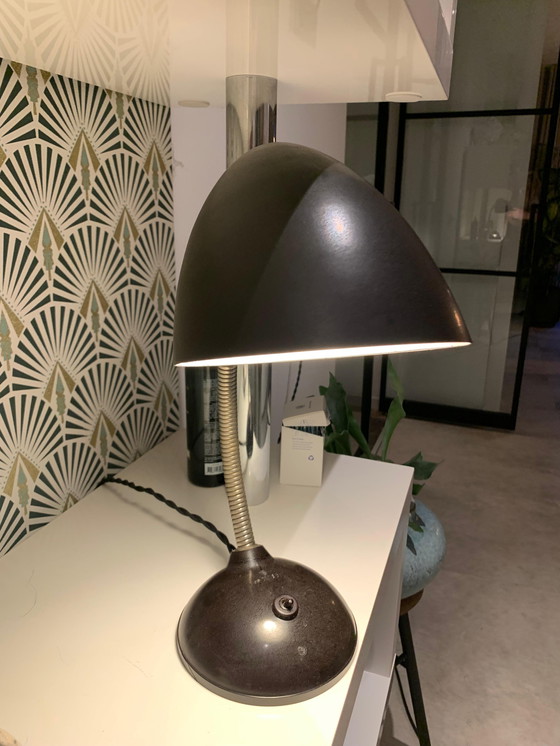 Image 1 of Lampada da tavolo/scrivania retrò in bachelite di Eric Kirkman Cole