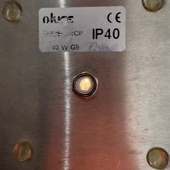 Lampe de table Oluce Drop – Aluminium (photo 8 of 8)