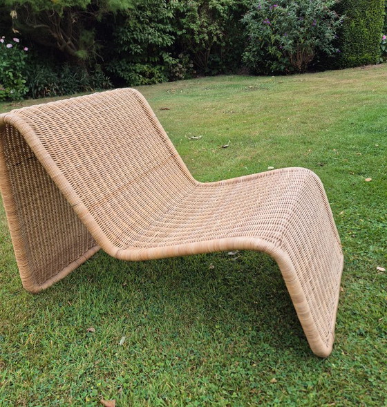 Image 1 of Vintage Hestra Rotan Loungestoel