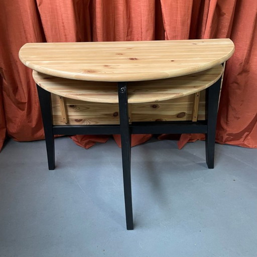 Sidetable met opklapbare uitbreiding