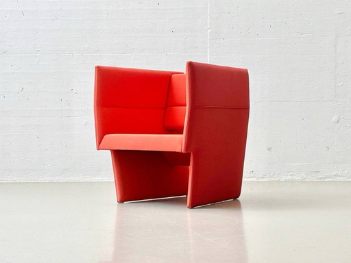 Fauteuil Cup rouge d'Eric Degenhardt pour Richard Lampert