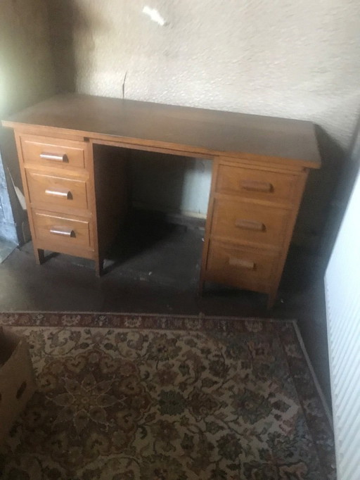 classic wooden desk for young people