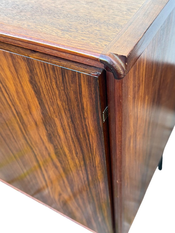 Vintage Fristho Rosewood Siideboard – Sideboard, Metal, 1990 (photo 9 of 12)