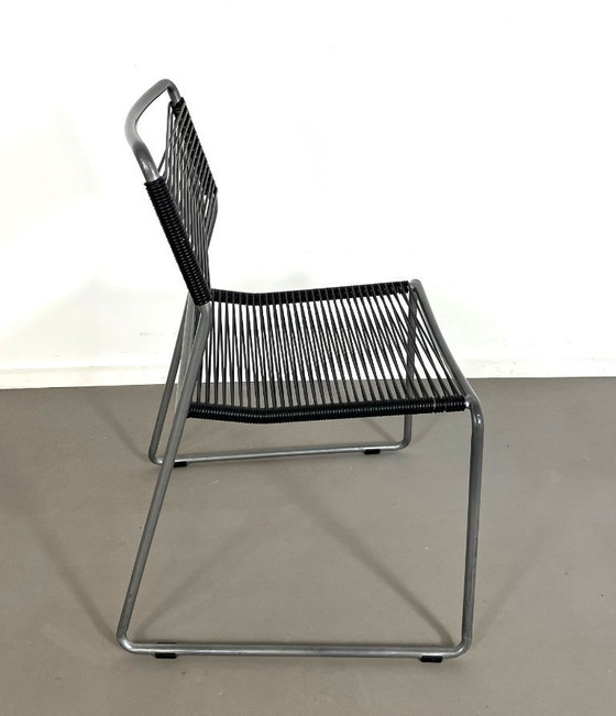 Image 1 of Set van 4 postmoderne Melker spaghetti stoelen van Lisa Norinder voor Ikea, jaren 90