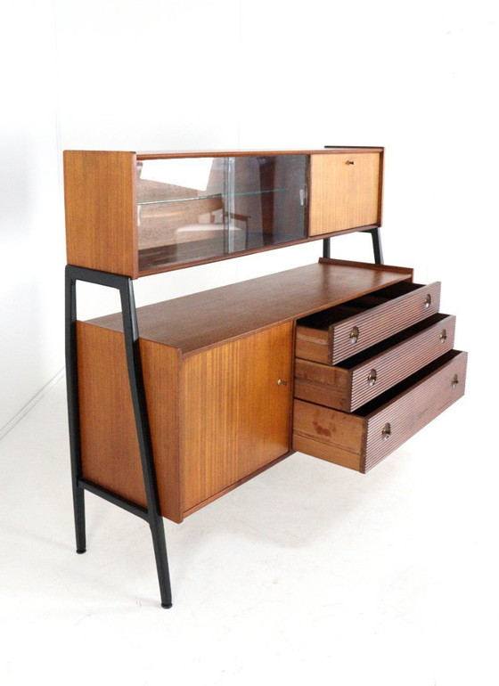 Image 1 of Nathan 2 piece cabinet vintage