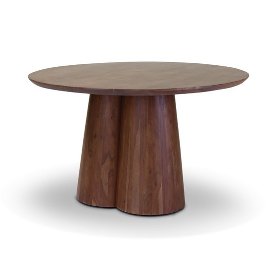 Image 1 of Round dining table mango brown
